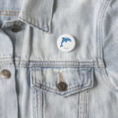 Badge Rond 2,50 Cm Dauphin mignon (En situation)