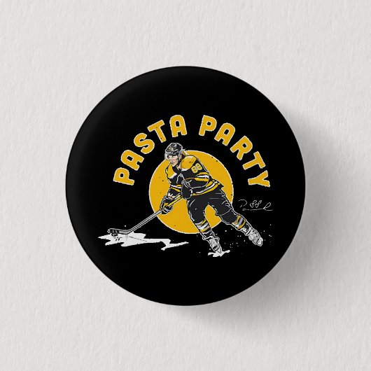 Badge Rond 2,50 Cm David Pastrnak (Devant)