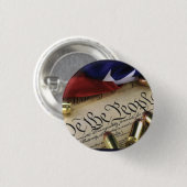 Badge Rond 2,50 Cm Déclaration d'indépendance (Devant & derrière)