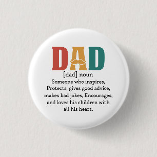 Badge Rond 2,50 Cm Définition d'un père