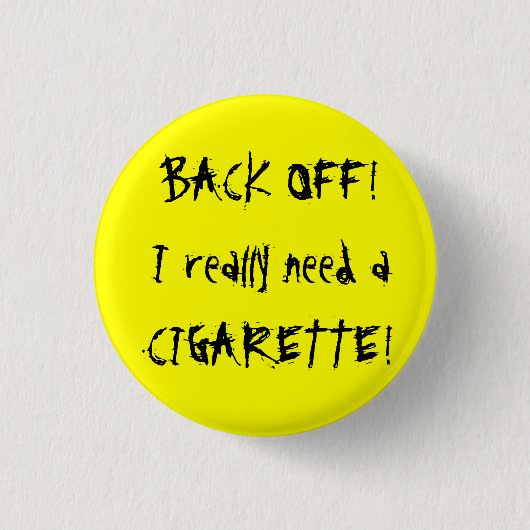Badge Rond 2,50 Cm Dégagez ! Bouton (Devant)