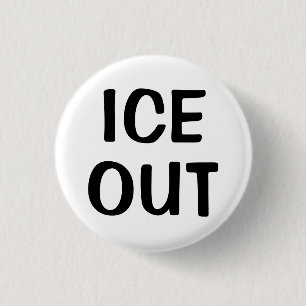 Badge Rond 2,50 Cm Dehors la glace