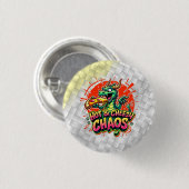 Badge Rond 2,50 Cm Délice Dragon Cheesy (Devant & derrière)