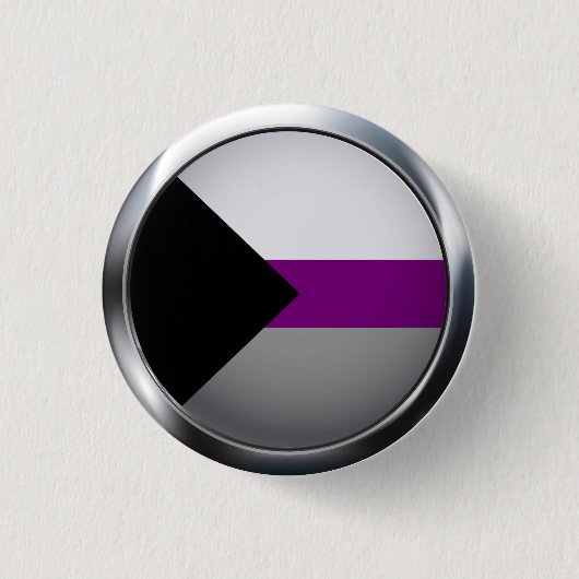 Badge Rond 2,50 Cm Demisexuel (Devant)