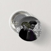 Badge Rond 2,50 Cm Départ d'amour 2 (Devant & derrière)