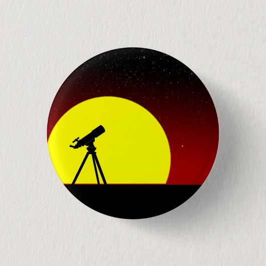 Badge Rond 2,50 Cm Dépêche-coucher de soleil (Devant)