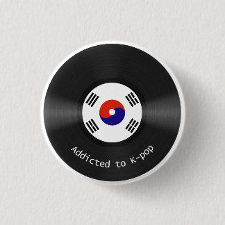 Badge Rond 2,50 Cm Dépendant au bouton de Kpop
