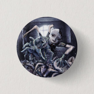 Badge Rond 2,50 Cm Déplaisant Je Serais Humain