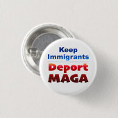 Badge Rond 2,50 Cm Deport MAGA 1-1/4" Button (Devant & derrière)