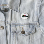 Badge Rond 2,50 Cm Design du Reichsbahn (En situation)