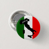 Badge Rond 2,50 Cm Design Italie (Devant & derrière)