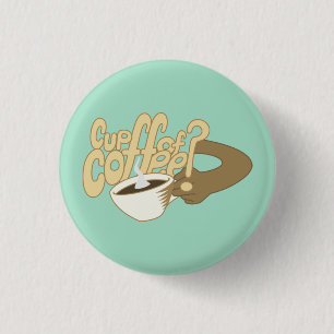 Badge Rond 2,50 Cm Dessin "Coupe du café" avec de la tasse