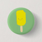 Badge Rond 2,50 Cm Dessin de dessin de Popsicle de citron (Devant)