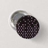 Badge Rond 2,50 Cm Destruction de point de polka (Devant & derrière)