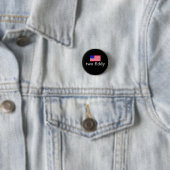 Badge Rond 2,50 Cm Deux Fiddy (En situation)