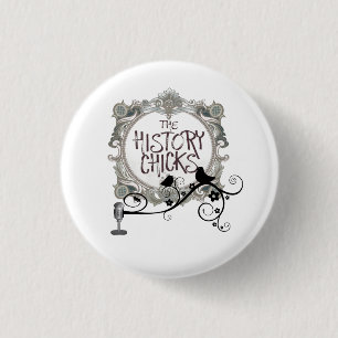 Badge Rond 2,50 Cm Deux poussins et une MIC