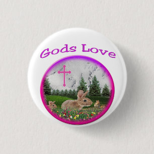 Badge Rond 2,50 Cm dieu amour