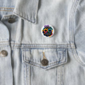 Badge Rond 2,50 Cm Différent Pas Moins, Neurodivergent Pas Défectueux (En situation)