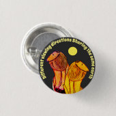 Badge Rond 2,50 Cm Différentes directions d'affichage (Devant & derrière)