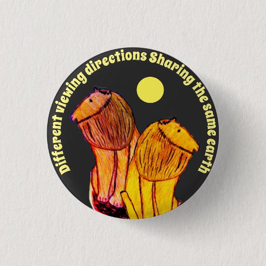 Badge Rond 2,50 Cm Différentes directions d'affichage (Devant)