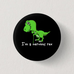 Badge Rond 2,50 Cm Dinosaure De Sensibilisation À La Santé Mentale Re