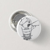 Badge Rond 2,50 Cm Directeur (Devant & derrière)