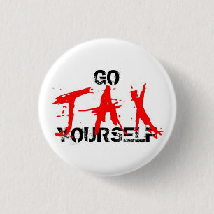 BADGE ROND 2,50 CM DISPARAISSENT JAX VOUS-MÊME