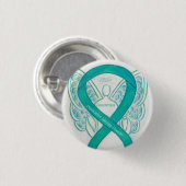 Badge Rond 2,50 Cm Dissociation Identité Trouble Sensibilisation Ange (Devant & derrière)