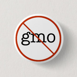 Badge Rond 2,50 Cm Dites non à GMO