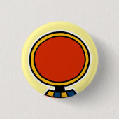 Badge Rond 2,50 Cm Divinité : : Ra (Devant)