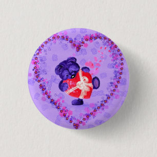 Badge Rond 2,50 Cm Don D'Amour - Pour Vous