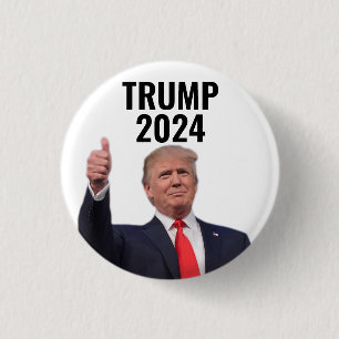 Badge Rond 2,50 Cm Donald Trump 2024