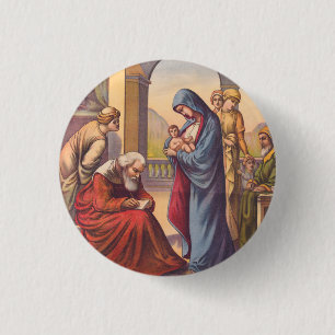 Badge Rond 2,50 Cm Donner un nom à l'enfant Jean