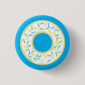 Badge Rond 2,50 Cm Donut Kid's Birthday Party (Devant)