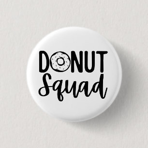 Badge Rond 2,50 Cm Donut Squad