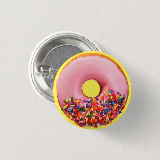 BADGE ROND 2,50 CM DONUTS 2 (Devant & derrière)