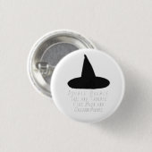 Badge Rond 2,50 Cm "Double double huile et problème" (Devant & derrière)