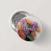 Badge Rond 2,50 Cm Douceur florale (Devant & derrière)