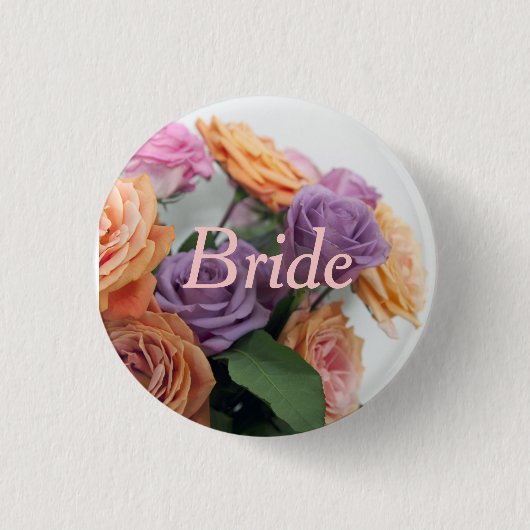 Badge Rond 2,50 Cm Douceur florale (Devant)