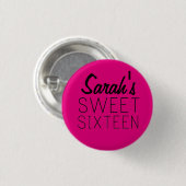 Badge Rond 2,50 Cm Douceur personnalisée 16 broches (Devant & derrière)
