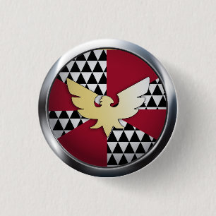 BADGE ROND 2,50 CM DRAG FIDE MEDALLION