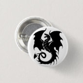 Badge Rond 2,50 Cm Dragon (Devant & derrière)