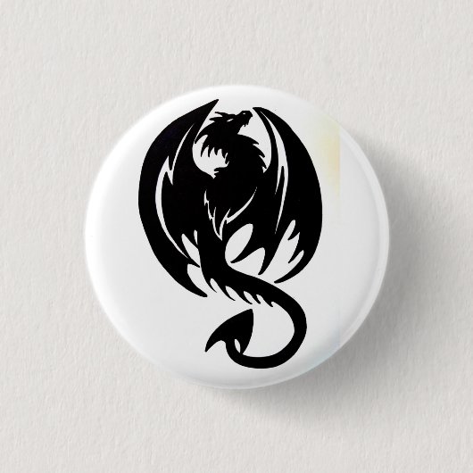 Badge Rond 2,50 Cm Dragon II (Devant)