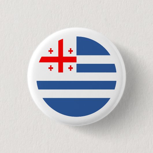 Badge Rond 2,50 Cm Drapeau Adjara Patriotique (Devant)