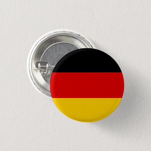 Badge Rond 2,50 Cm Drapeau allemand (Devant & derrière)