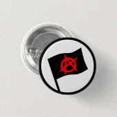 Badge Rond 2,50 Cm Drapeau anarchiste (Devant & derrière)