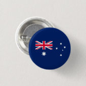 Badge Rond 2,50 Cm Drapeau australien, Drapeau australien (Devant & derrière)
