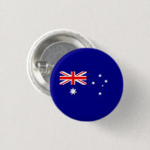 Badge Rond 2,50 Cm Drapeau australien patriotique (Devant & derrière)