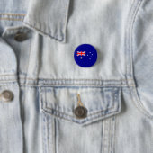 Badge Rond 2,50 Cm Drapeau australien patriotique (En situation)