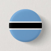 Badge Rond 2,50 Cm Drapeau batswana, Drapeau du Botswana (Devant)